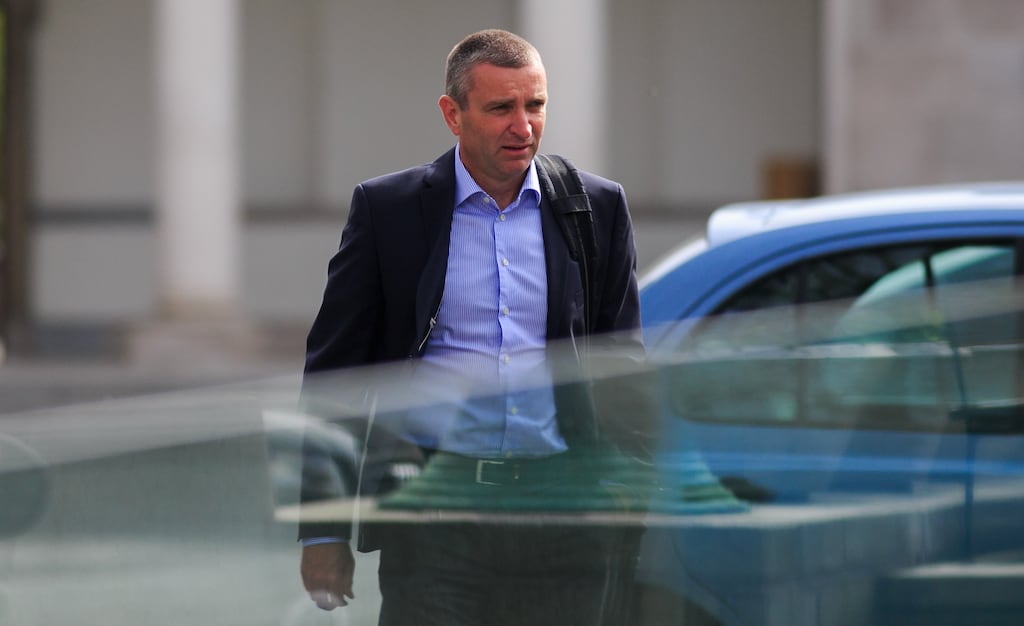 Fianna Fáil Minister of State Niall Collins: Collins insisted in a Dáil statement on Thursday that he did not break the law. Photograph: Gareth Chaney/Collins