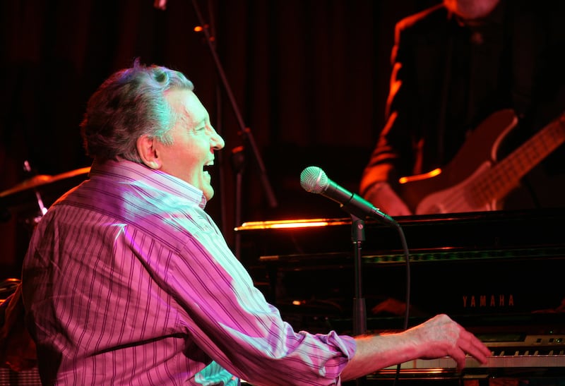 Jerry Lee Lewis performs at the BB King Blues Club & Grill in New York on November 24th, 2007. Photograph: Julien Jourdes/New York Times