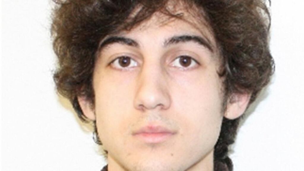 Boston Marathon Bombing suspect Dzhokhar Tsarnaev (19) is pictured in this undated FBI handout photo. Photograph: Reuters