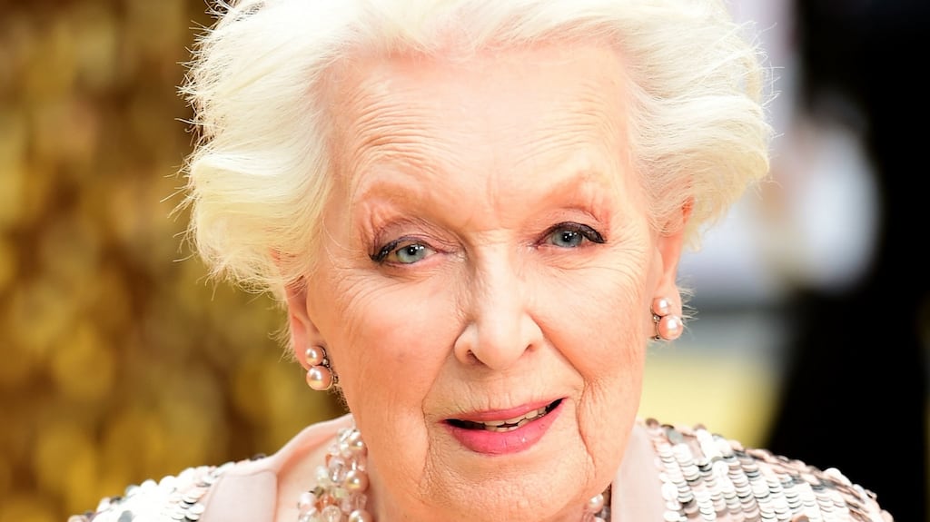 June Whitfield attending the world premiere of Absolutely Fabulous The Movie in June 2016. File photograph: Ian West/PA Wire
