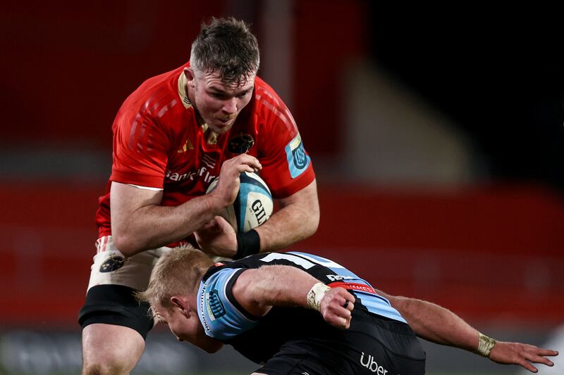 Munster's Peter O'Mahony. Photograph: Ben Brady/Inpho
