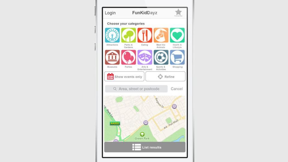 The FunKidDayz app lists more than 370 activities in Dublin.