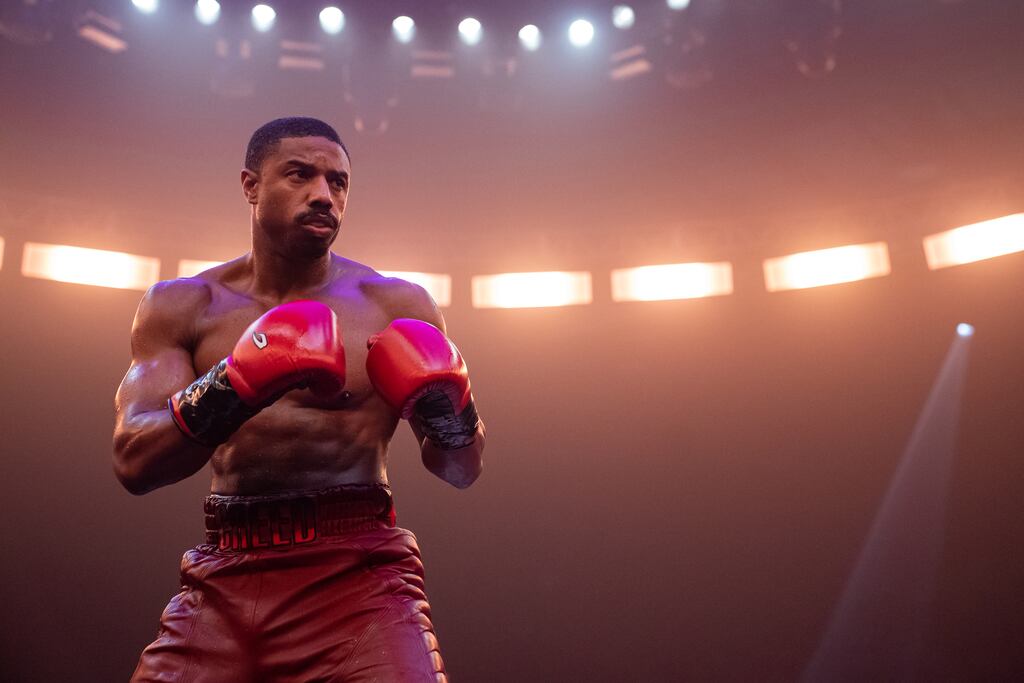 Michael B Jordan directs and stars as Adonis Creed in Creed III