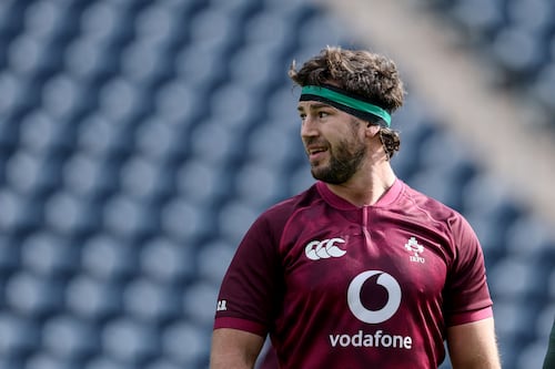 Ireland’s Caelan Doris available for New Zealand game as Irish squad declare clean bill of health