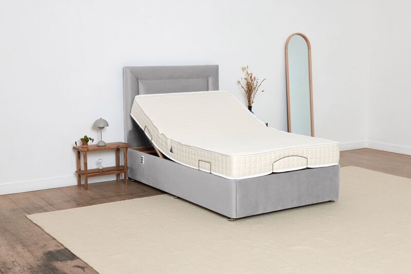 The beds are custom made to order in three available colours, or more 
swatches can be requested to suit personal taste and decor