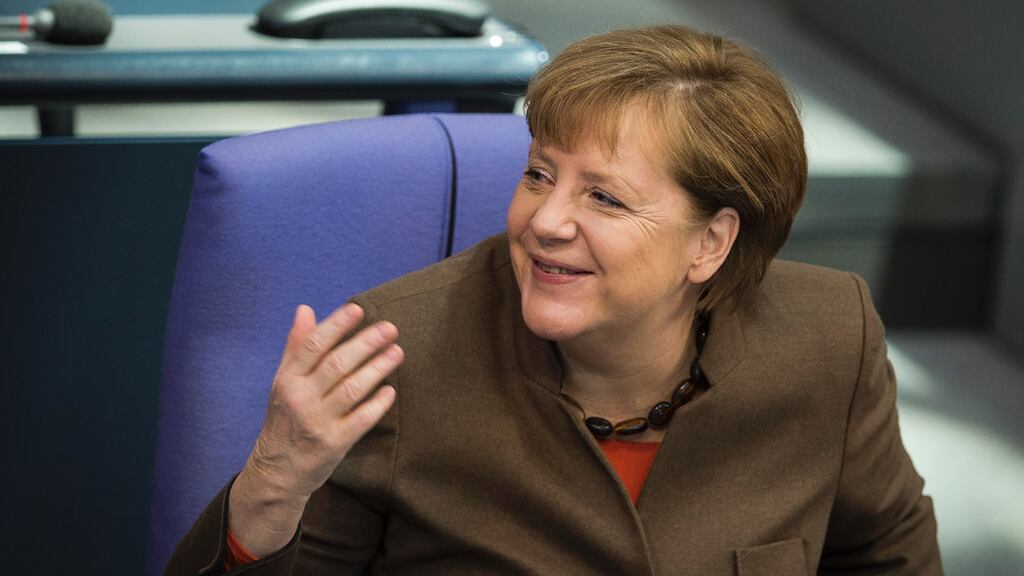 German Chancellor Angela Merkel. Photograph: Odd Andersen/AFP/Getty Images