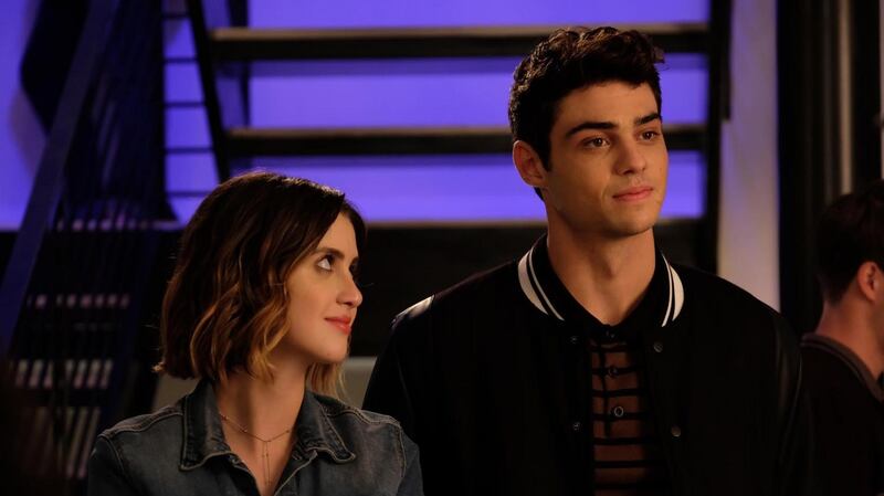 Noah Centineo and Laura Marano in The Perfect Date. Photograph: Netflix