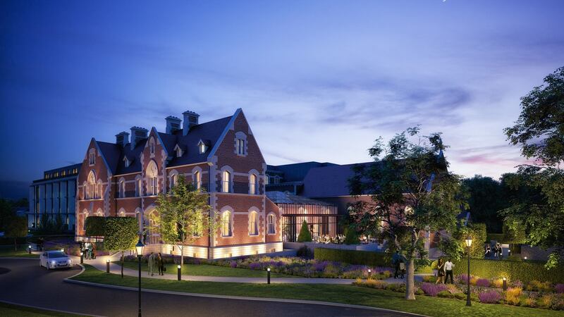 A computer-generated image of the proposed new Donnybrook Hotel. Image: Henry J Lyons