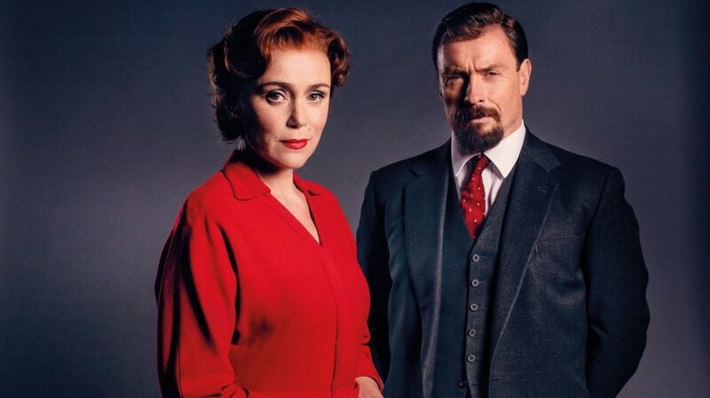Keeley Hawes and Toby Stephens in Summer of Rockets