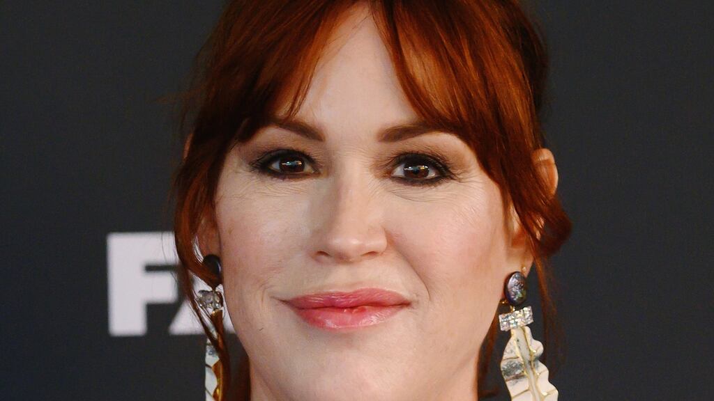 Molly Ringwald: The Pretty in Pink star has translated the new novel by Philippe Besson, Lie with Me.  Photograph:  Nicholas Hunt/WireImage