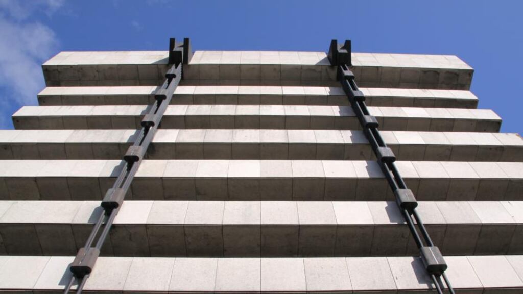 Central Bank in Dublin: the economy, society and environment were assessed by Social Justice Ireland