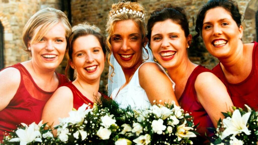 Tania McCabe (centre) who died who died after giving birth