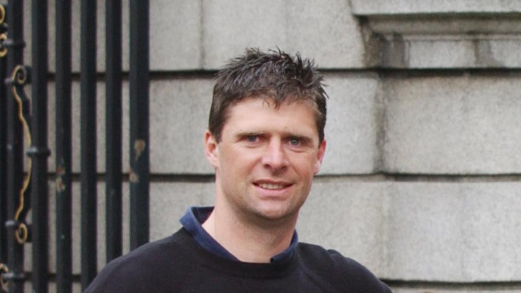 Former Republic of Ireland soccer player Niall Quinn: his father, the hurler Billy Quinn, has died aged 80. Photograph: Frank Miller/The Irish Times