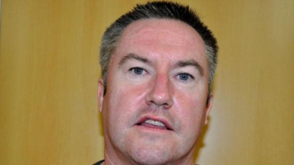 Michael Lynn following his arrest in Brazil. Mr Lynn is in jail in Brazil pending a decision on his extradition. His lawyers claim that he may have tuberculosis and have requested that he be transferred to hospital. Photograph: Federal Police of Brazil