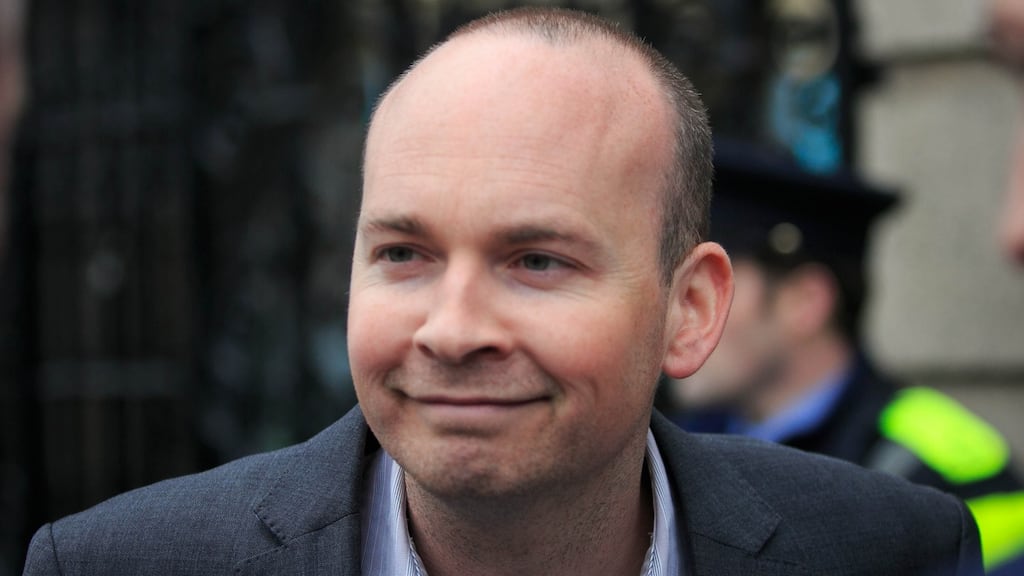 Solidarity TD Paul Murphy is one of seven people facing trial over the alleged false imprisonment of former tánaiste Joan Burton during a protest in Jobstown, Co Dublin, in 2014. Photograph: Collins