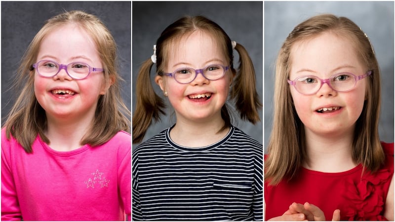 Ava photographed in 2016, ’17 and ’18. Ava has a brother, Dylan (8).