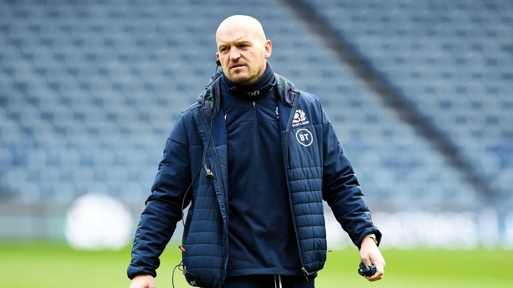 Scotland coach Gregor Townsend and Murrayfield chief Mark Dodson have agreed to defer some of their salary in response to the coronavirus shutdown. Photo: Ian Rutherford/PA Wire