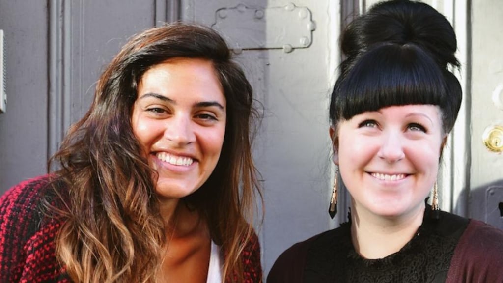 Jette Virdi (left) and Alex Carberry of The Workshop People will teach you how to make a smoker and how to use it