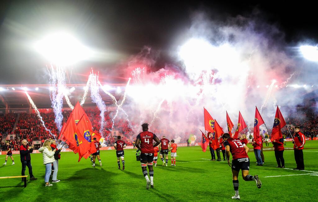 Munster saw off the touring South African side at a raucous Páirc Uí Chaoimh. Photograph: Ryan Byrne/Inpho