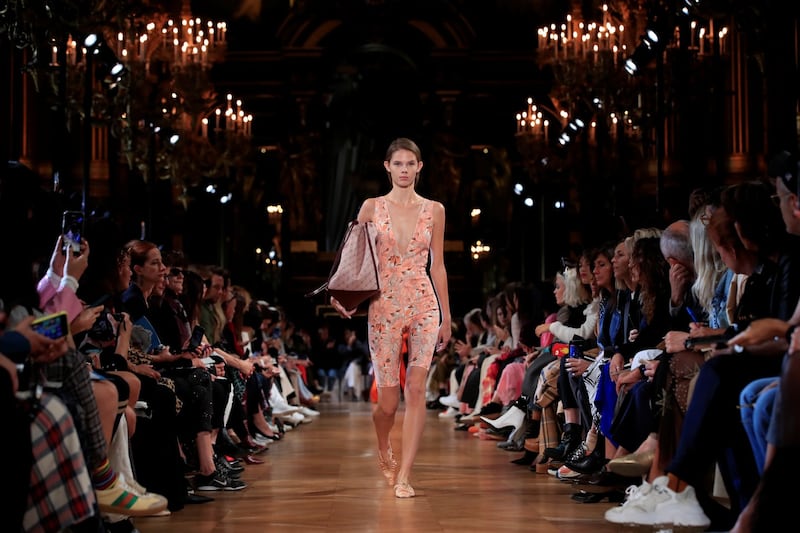 Paris Fashion Week: Stella McCartney spring-summer 2019 collection. Photograph: Gonzalo Fuentes/Reuters