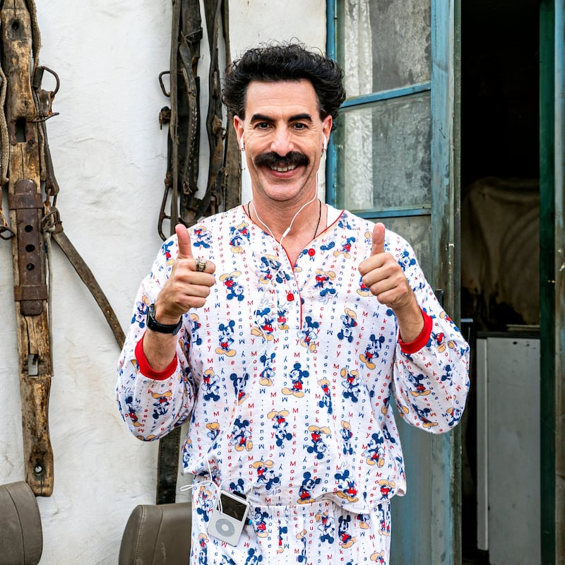 Sacha Baron Cohen as Borat
