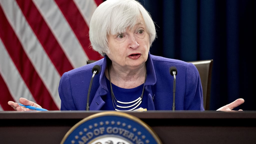 Janet Yellen, chairwoman of the US Federal Reserve. Photograph: Andrew Harrer/Bloomberg