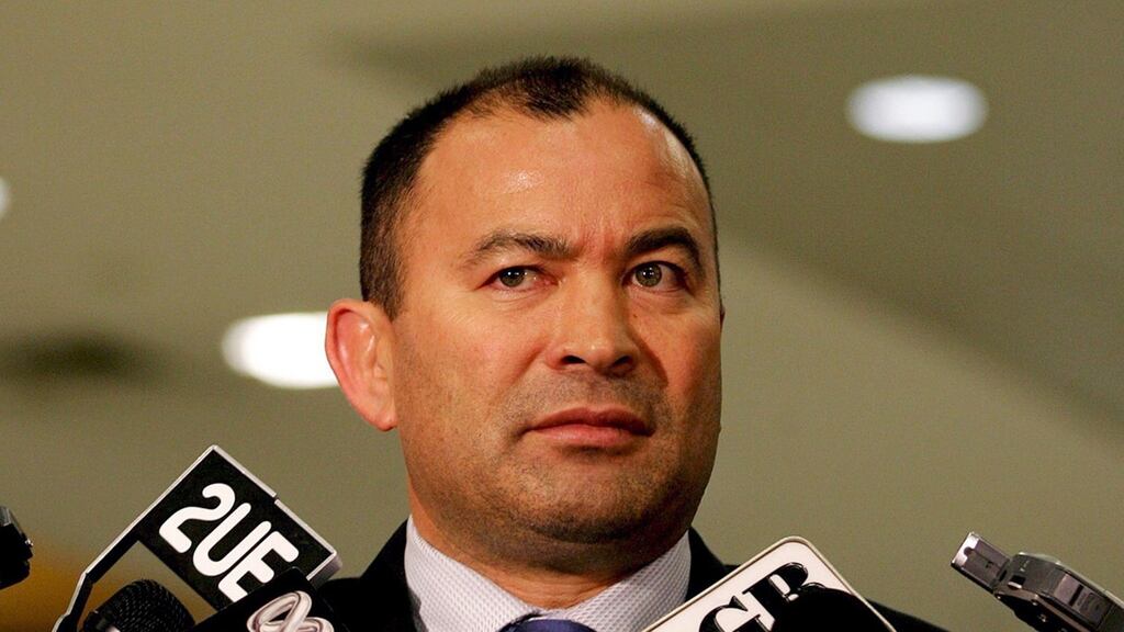 England Rugby has appointed Eddie Jones as Head Coach on a four-year contract, starting in December. Jones will take charge of England ahead of their opening Six Nations game against Scotland at Murrayfield in February. Photograph: EPA