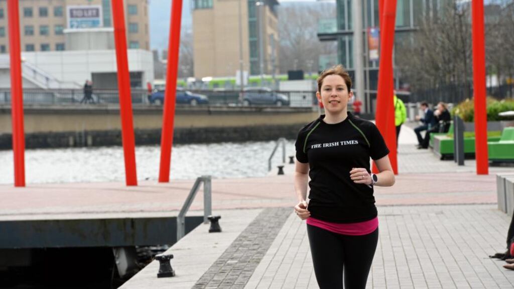 Irish Times running coach Mary Jennings who will be sharing insights next Wednesday, September 10th, in the Killeshin Hotel, Portlaoise. Photograph: Eric Luke / The Irish Times