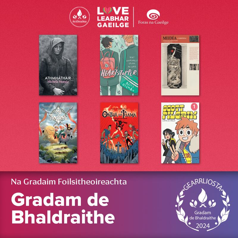 Irish-language book awards shortlist