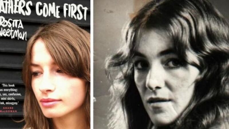 A younger Rosita and her novel, now reissued by Lilliput as a “modern classic”: “My deepest dread was that it would seem passé, incomprehensible to the beautiful young, but actually the young loved it the best (particularly the end)”