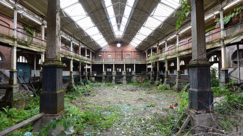 ‘While it is very badly damaged and will no doubt cost a significant sum to restore, it is hard to think of any other building in Dublin that merits such attention.’ Photograph: Dara Mac Dónaill/The Irish Times