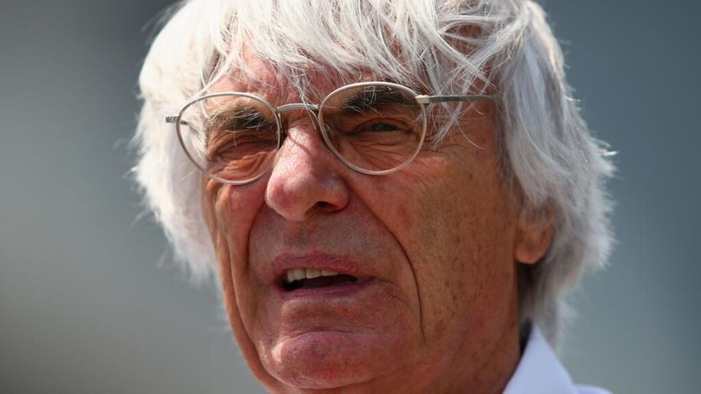 Formula One supremo Bernie Ecclestone