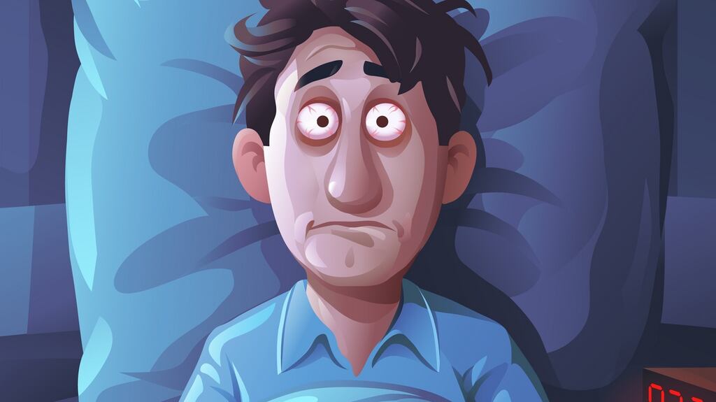 ‘Chaith sé an chéad chúpla lá eile agus é sínte ar an leaba.’