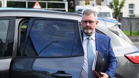 Jeffrey Donaldson pleads not guilty to 18 historical sex offences against two alleged victims