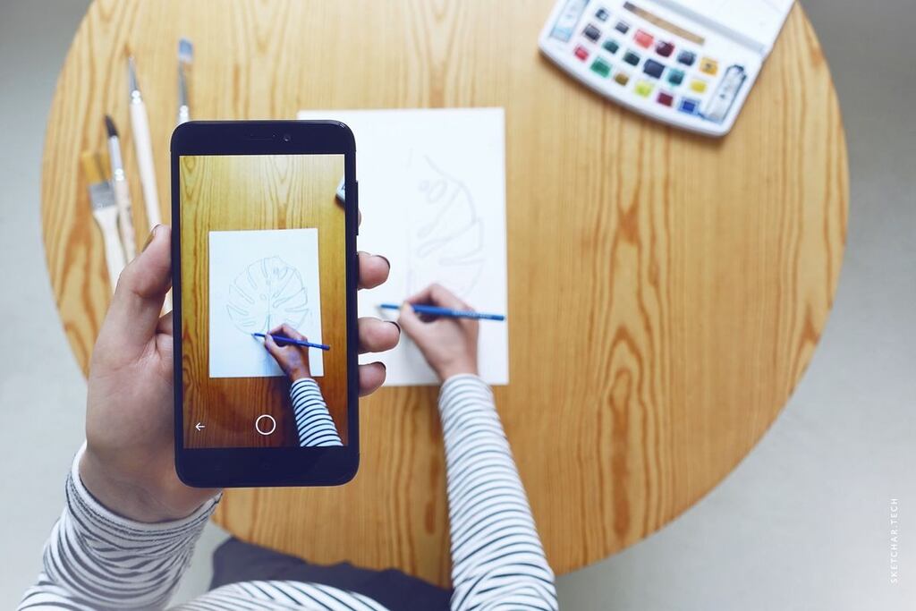 Sketchar teaches you to draw using AR and personalised courses