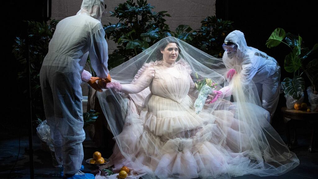 Setting up a shot from Benedict Schlepper-Connolly’s Dust. Photograph: Kip Carroll