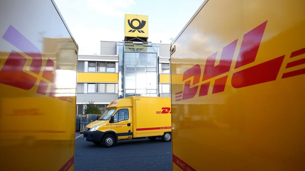 The latest accounts for DHL Express Ireland Ltd show pretax profit last year increased by 27 per cent from €4 million to €5.09 million. Photograph: Ralph Orlowski/Bloomberg