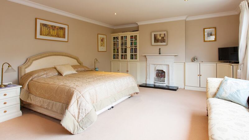 The main bedroom at 2 Ailesbury Drive, Dublin 4