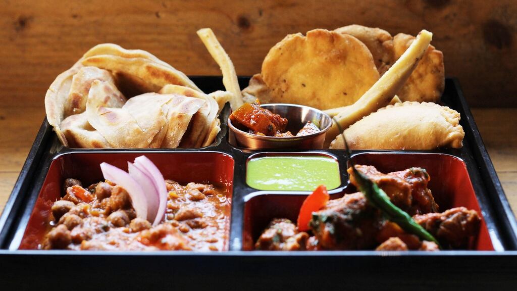 Pickle restaurant’s Holi tiffin box