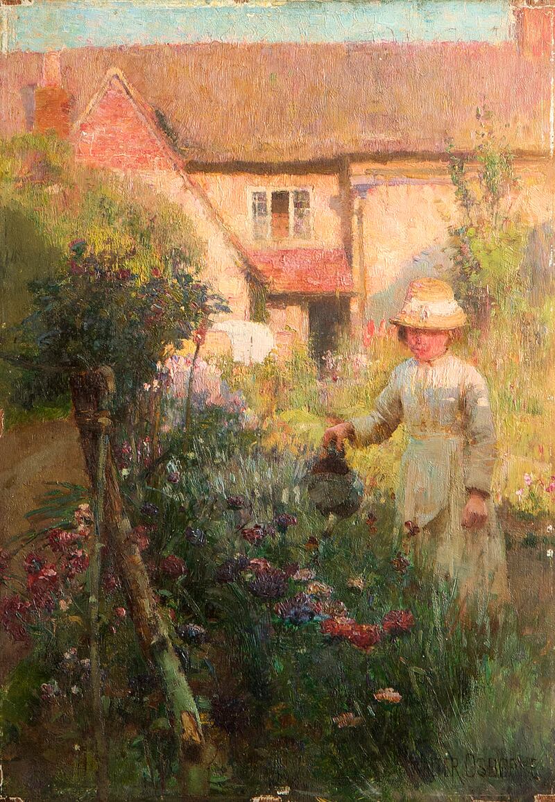 Her Garden by Walter Osborne, €80,000-€120,000, Adam’s