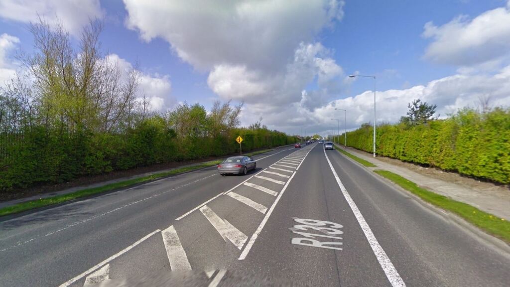The R139 in Coolock, Dublin. A boy in his early teens was killed when he was hit by a car on the road in Coolock, Dublin, on Saturday night. Photograph: Google Streetview