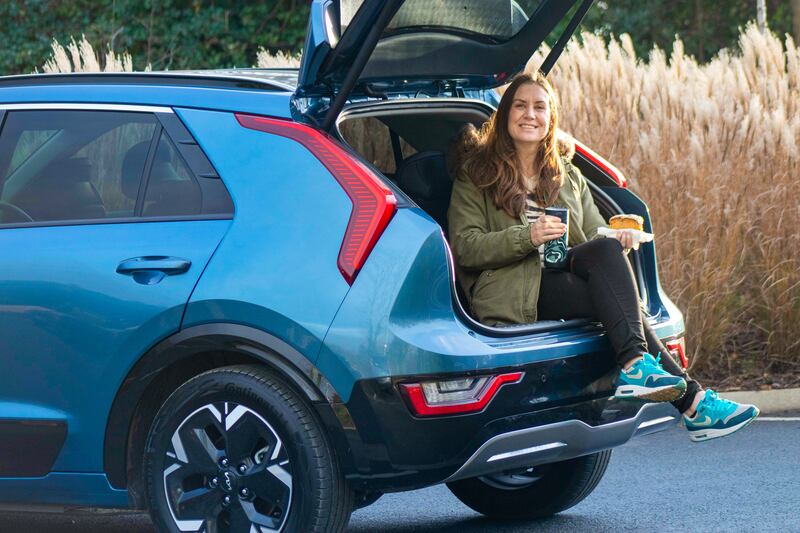 Tailgate party while you wait – recharge with coffee and snacks as your vehicle can charge up to 80 per cent, some 370km, in about 40 minutes.