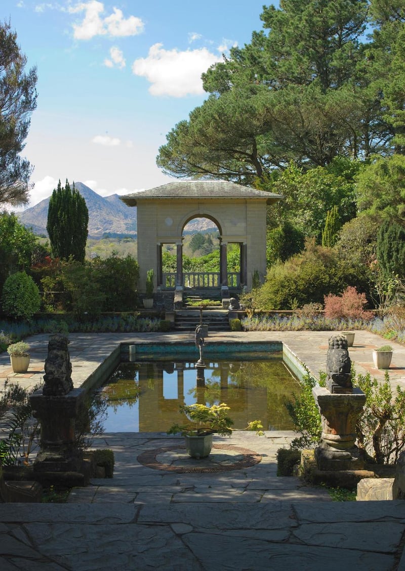 The gardens of Ilnacullin on Garinish island in Co Cork. Photograph: Richard Johnston
