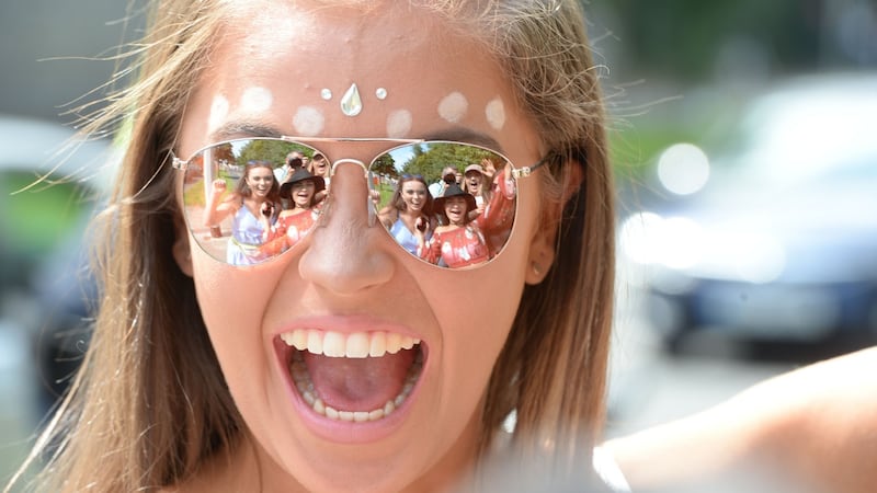 Anna Butler from Cork at Longitude in Marlay Park. Photograph: Alan Betson