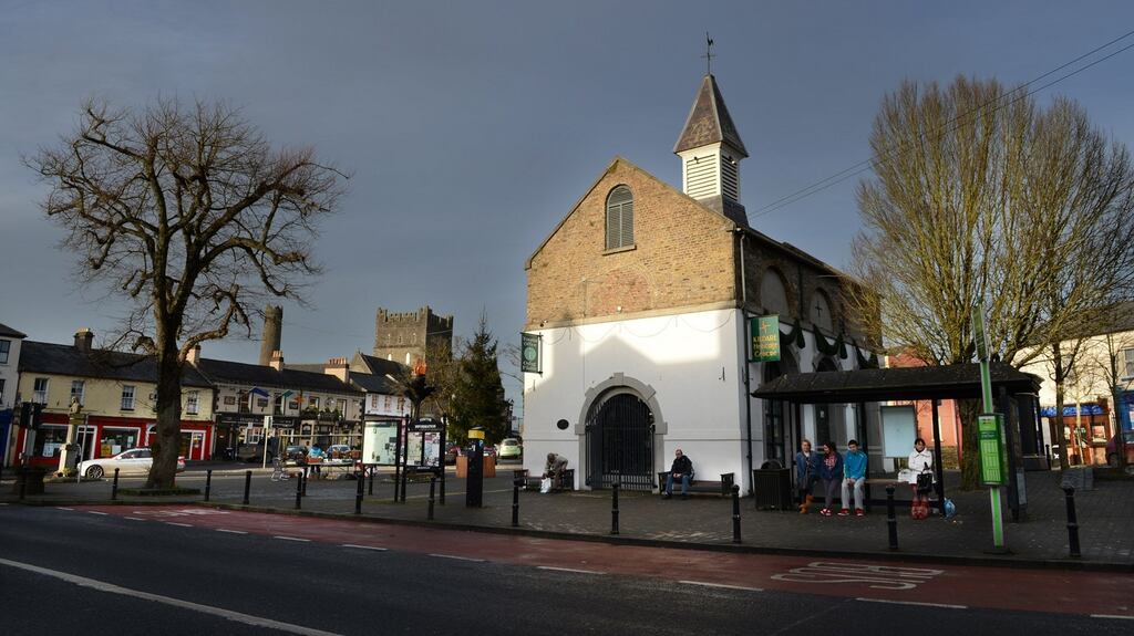 Kildare Town. Demand is strong for properties in the county at the lower end of the market but sluggish higher up. Photograph: Cyril Byrne