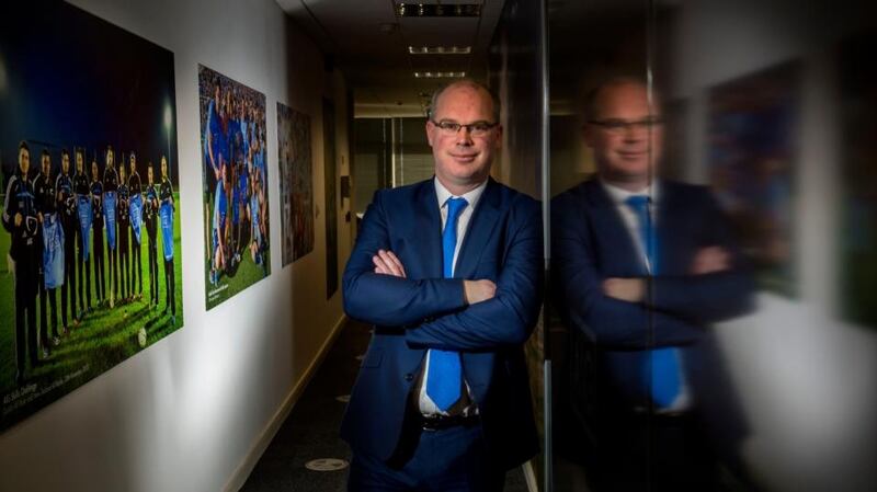 AIG Ireland general manager Declan O’Rourke: “I can’t see any government that doesn’t involve Fine Gael. They’ve some very capable Ministers.” Photograph: Dara Mac Dónaill