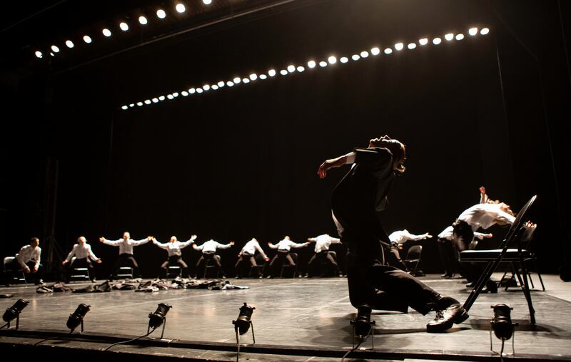Bold Moves: Ballet Ireland's triple bill revisits Minus 16, by Ohad Naharin. Photograph: Declan English