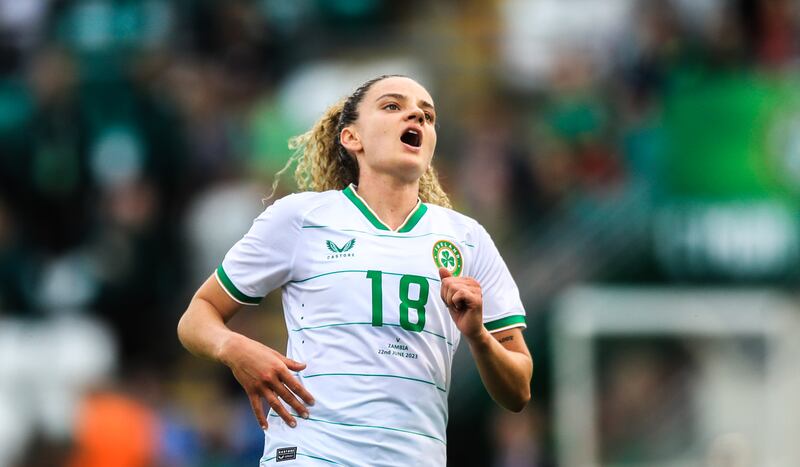 Ireland's Leanne Kiernan was left out of Vera Pauw's squad. Photograph: Evan Treacy/Inpho