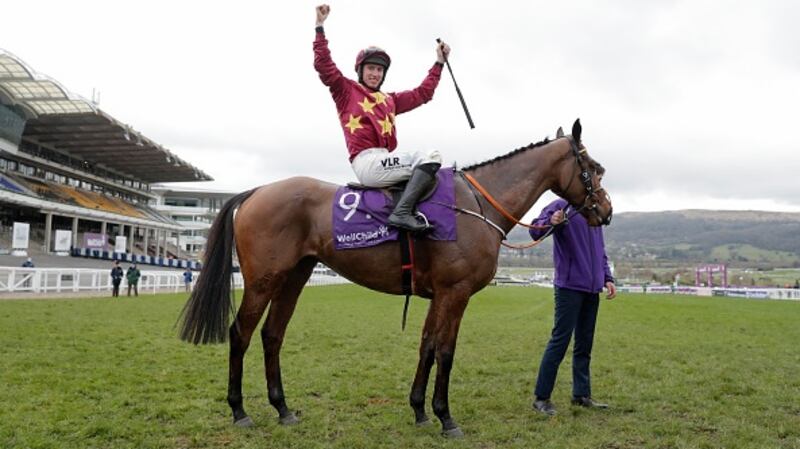 Minella Indo runs in the Boodles Gold Cup on Friday. Photograph: Tom Jenkins/Getty Images