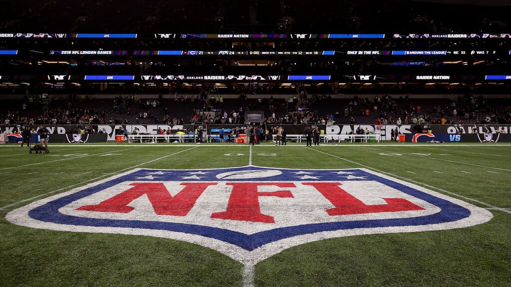 The NFL’s only concession to the coronavirus is its rescheduling to the US of its five planned international games — four in London and one in Mexico City. Photograph: PA